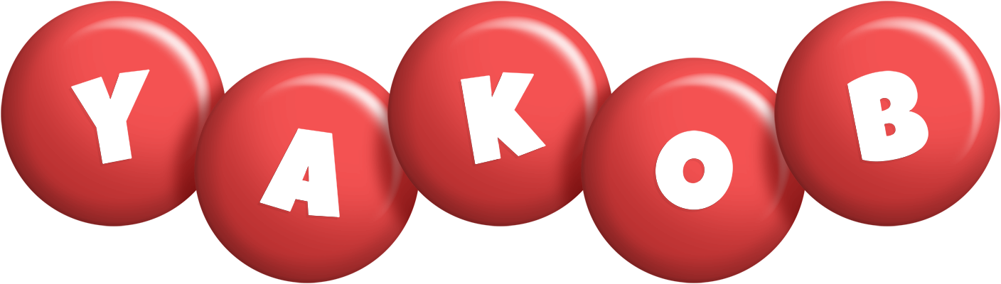 Yakob candy-red logo