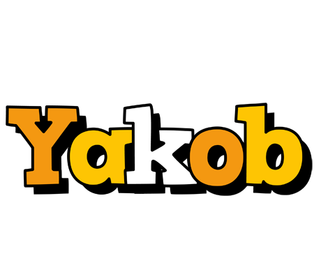 Yakob cartoon logo