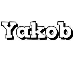 Yakob snowing logo