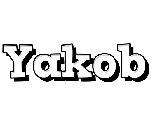 Yakob snowing logo