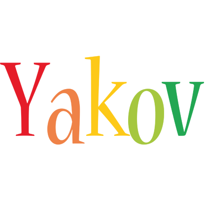 Yakov birthday logo