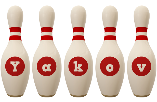 Yakov bowling-pin logo