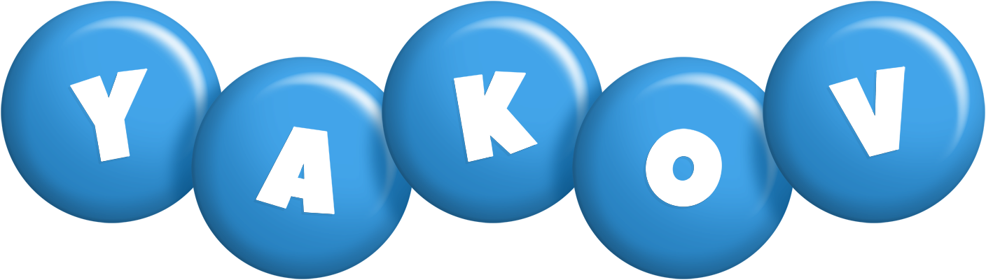 Yakov candy-blue logo