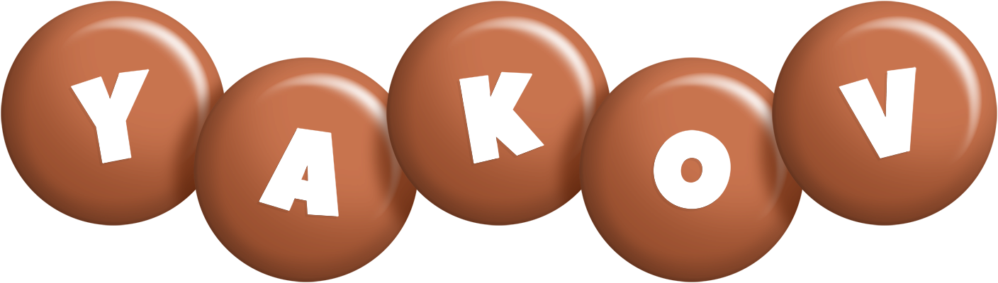 Yakov candy-brown logo