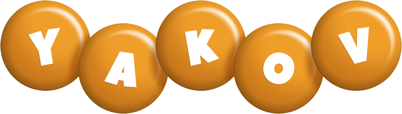 Yakov candy-orange logo