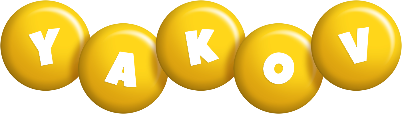 Yakov candy-yellow logo