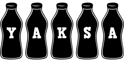 Yaksa bottle logo