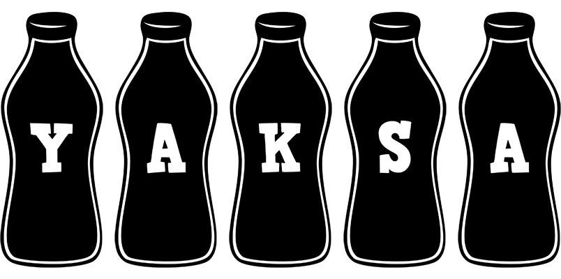 Yaksa bottle logo