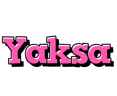 Yaksa girlish logo