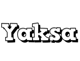 Yaksa snowing logo