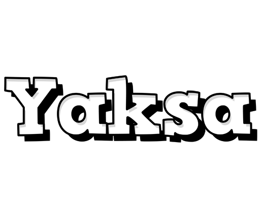Yaksa snowing logo