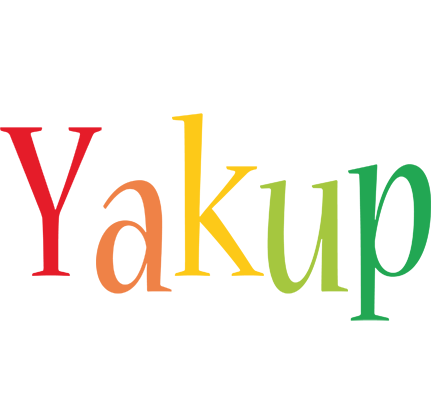 Yakup birthday logo