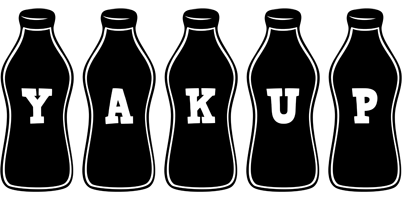 Yakup bottle logo