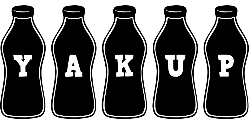 Yakup bottle logo