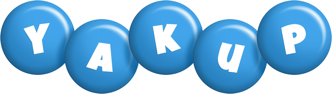 Yakup candy-blue logo
