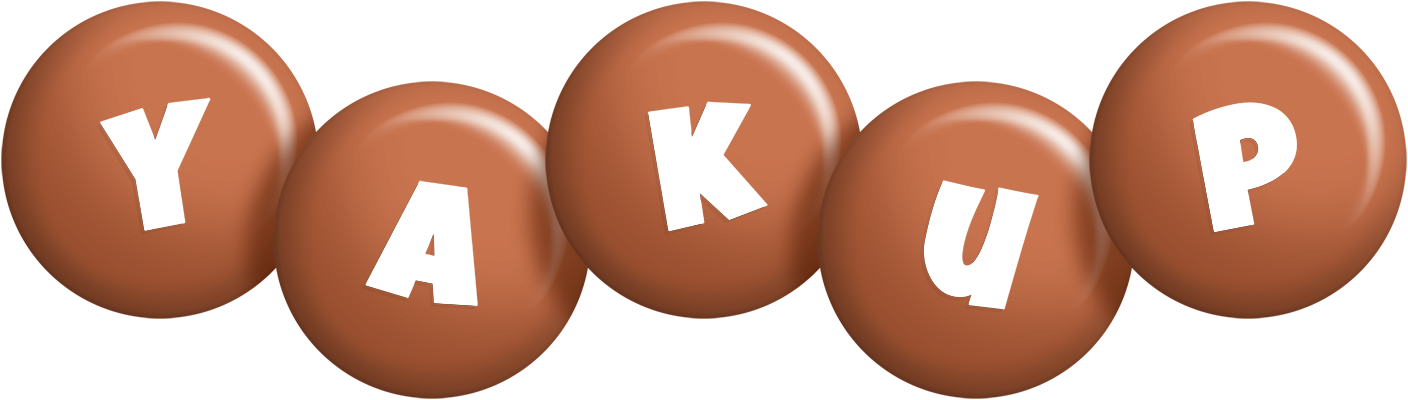 Yakup candy-brown logo
