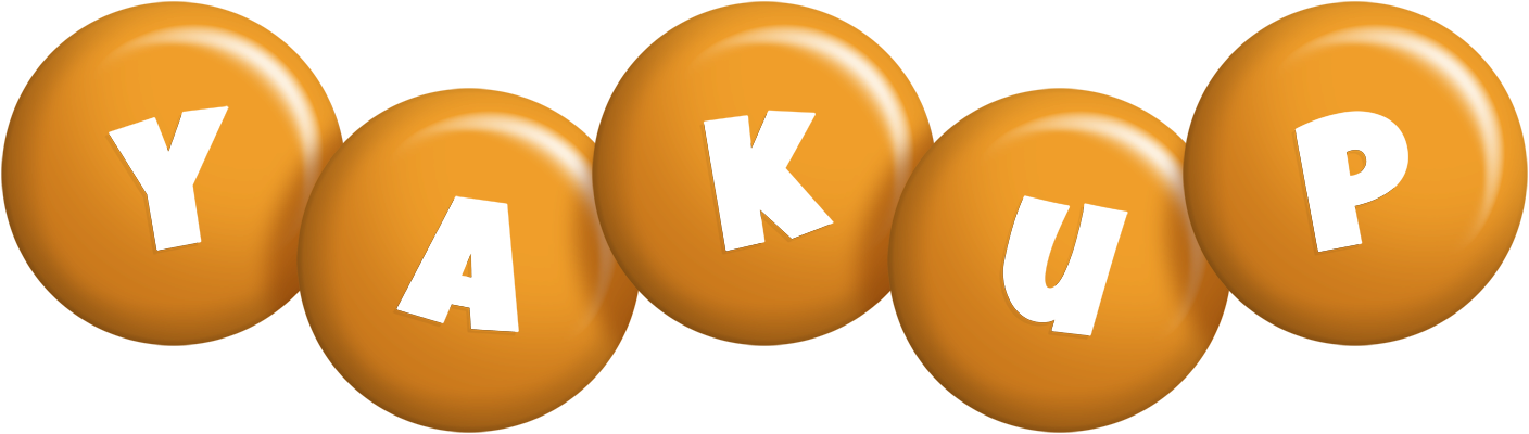 Yakup candy-orange logo