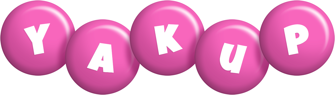 Yakup candy-pink logo