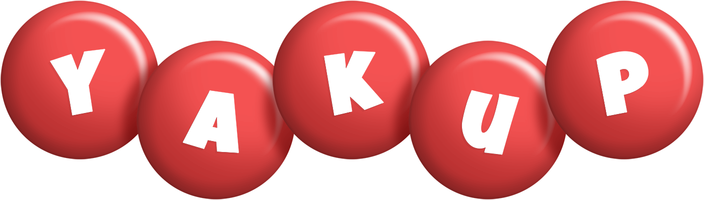 Yakup candy-red logo
