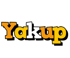 Yakup cartoon logo