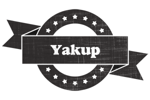 Yakup grunge logo