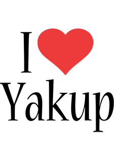 Yakup i-love logo