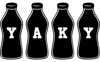 Yaky bottle logo