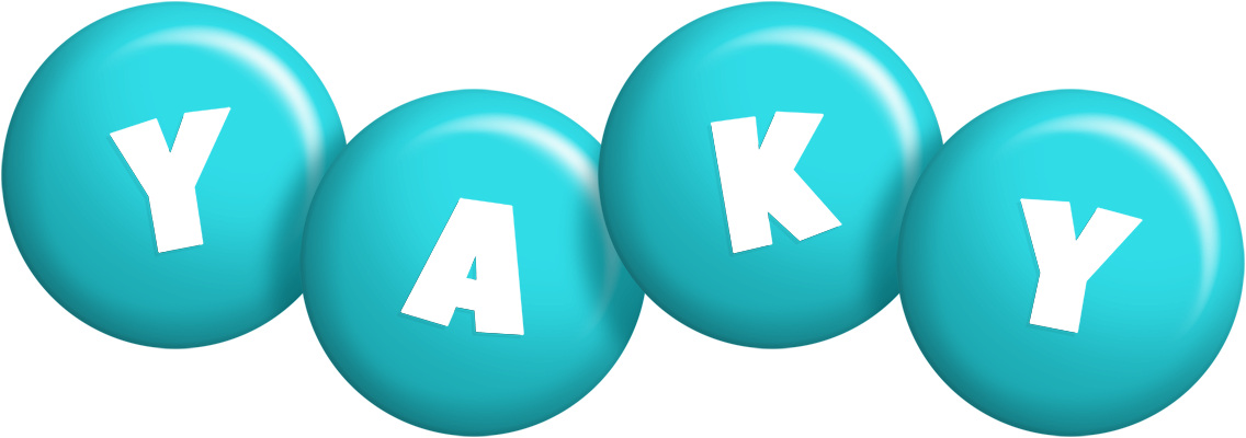 Yaky candy-azur logo