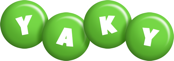 Yaky candy-green logo