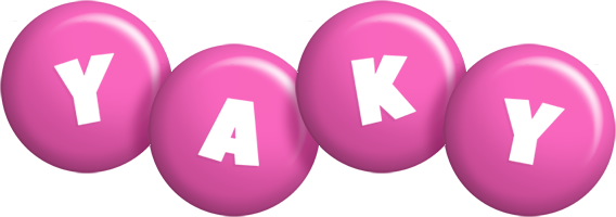 Yaky candy-pink logo