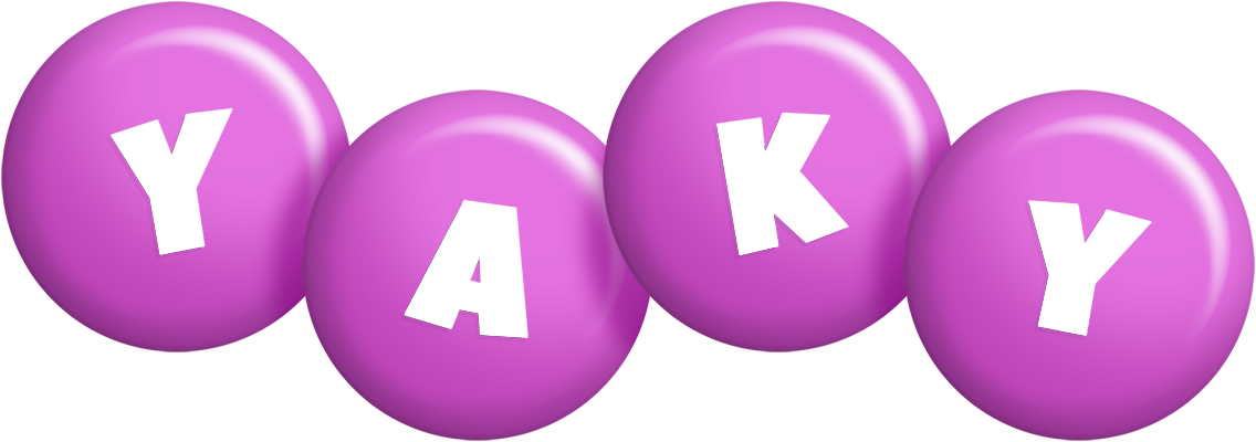 Yaky candy-purple logo