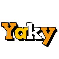 Yaky cartoon logo