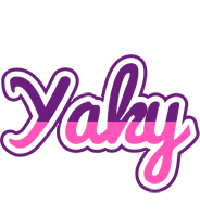 Yaky cheerful logo