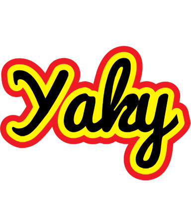 Yaky flaming logo