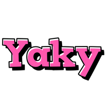 Yaky girlish logo