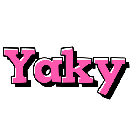 Yaky girlish logo