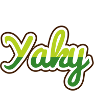 Yaky golfing logo