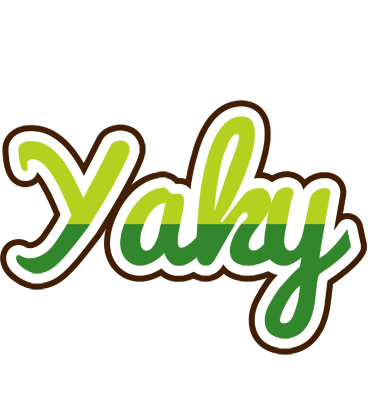 Yaky golfing logo