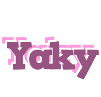 Yaky relaxing logo