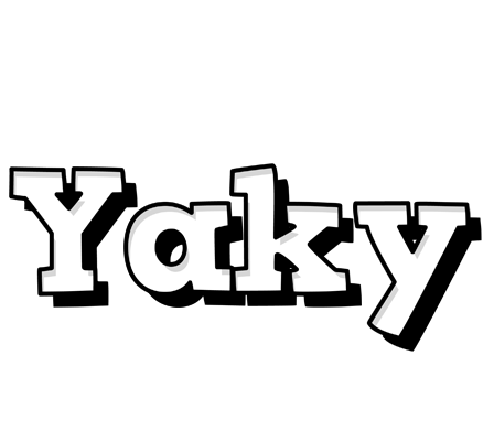 Yaky snowing logo