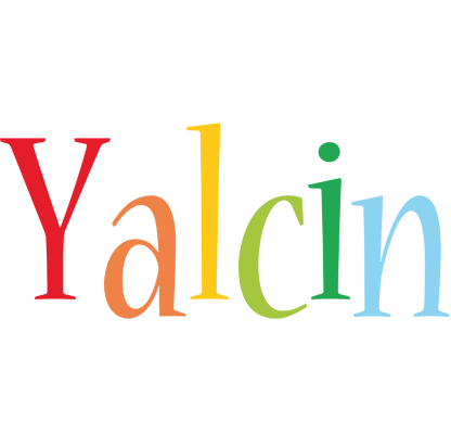 Yalcin birthday logo
