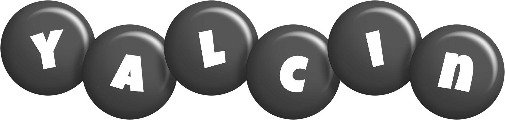 Yalcin candy-black logo