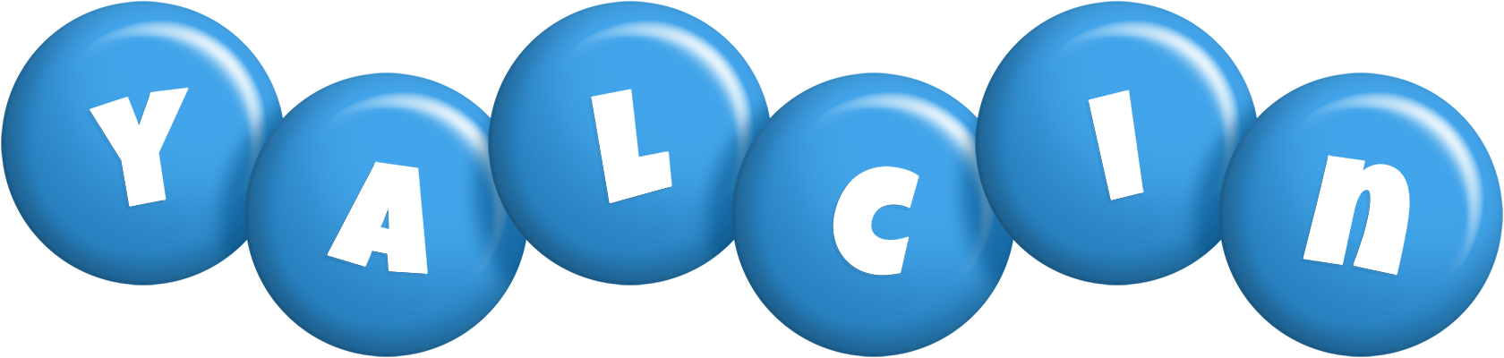 Yalcin candy-blue logo
