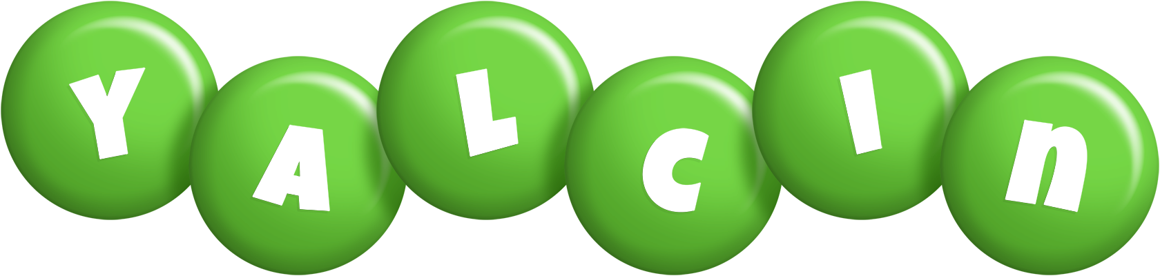 Yalcin candy-green logo