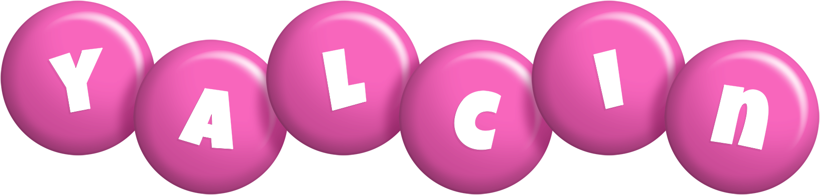 Yalcin candy-pink logo