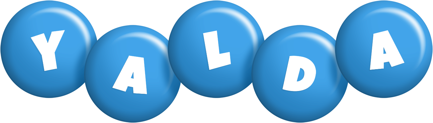 Yalda candy-blue logo