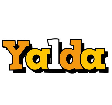 Yalda cartoon logo
