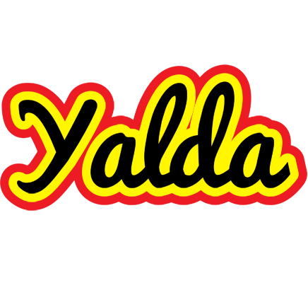 Yalda flaming logo