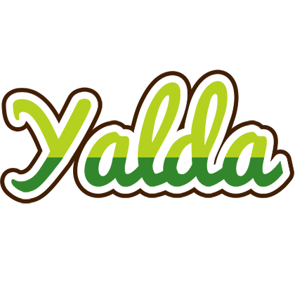 Yalda golfing logo