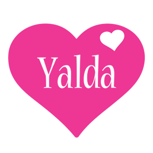 Yalda love-heart logo